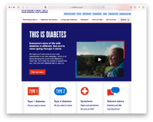 Diabetes Website